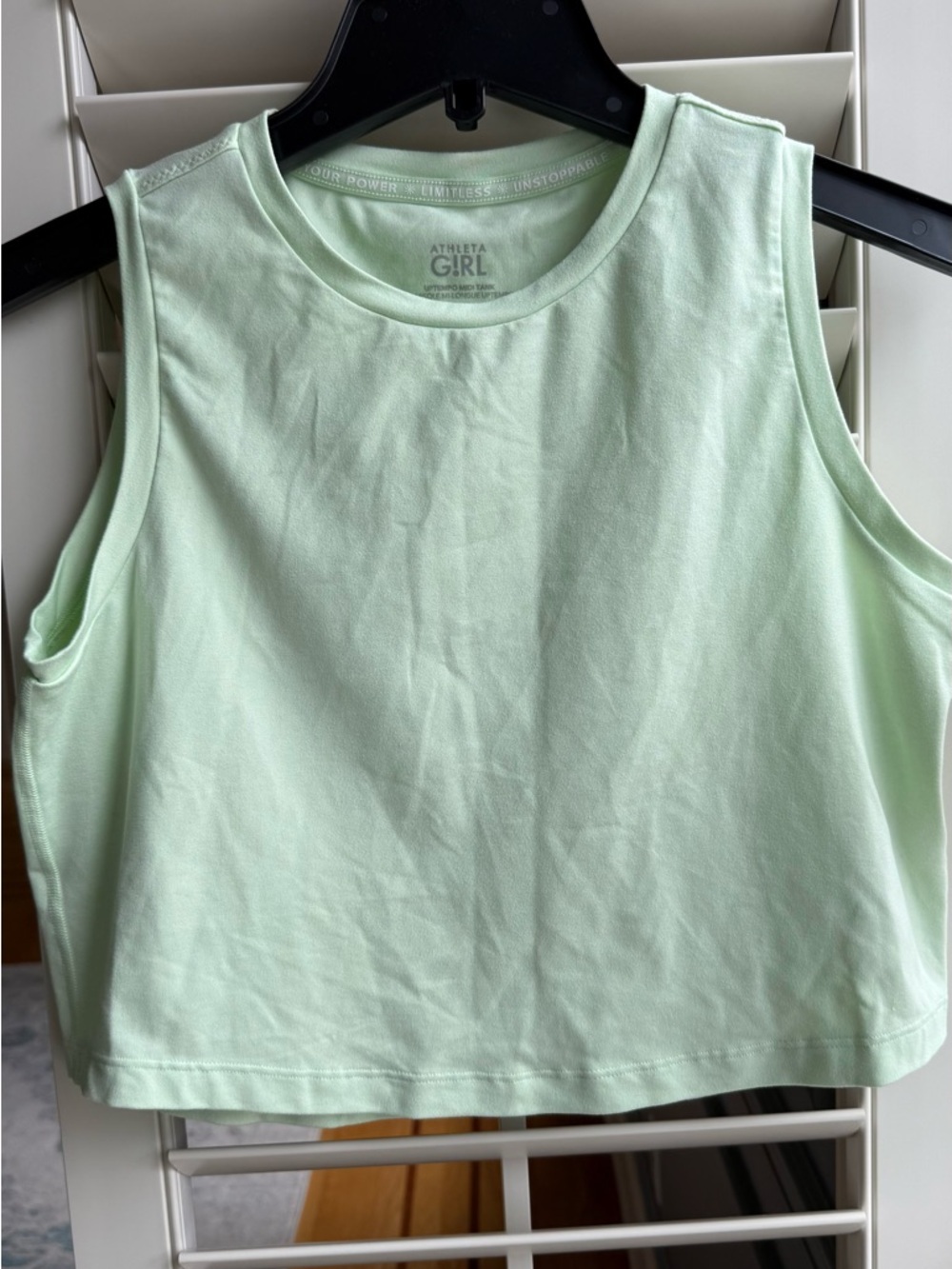 Athleta Mint Green Sleeveless Top